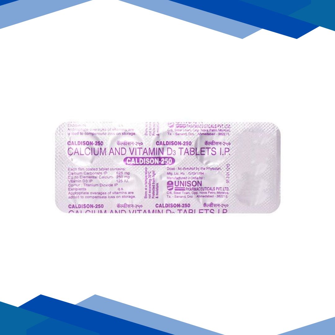 Caldison 250mg Tablet 10’S