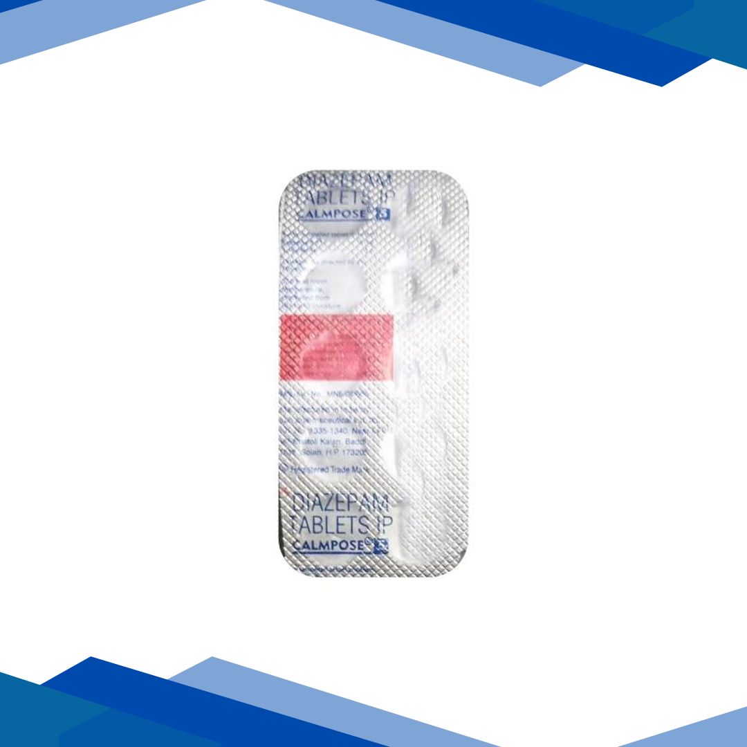 Calmpose 5mg Tablet 10’S