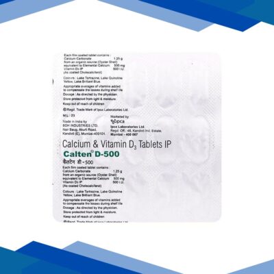 Calten D 500mg Tablet 15’S
