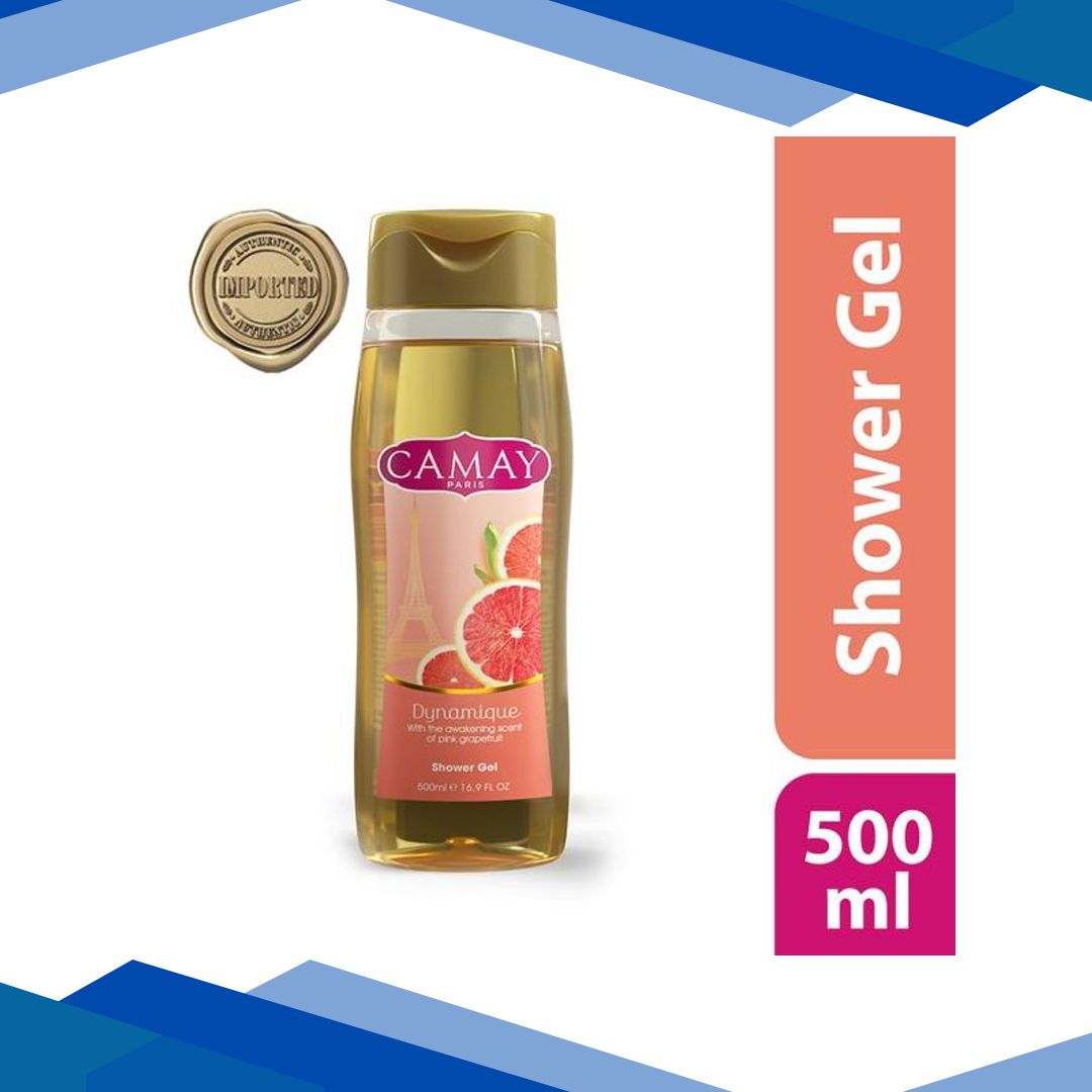 Camay Paris Dynamique Shower Gel for Soft & Supple Skin 500 ml