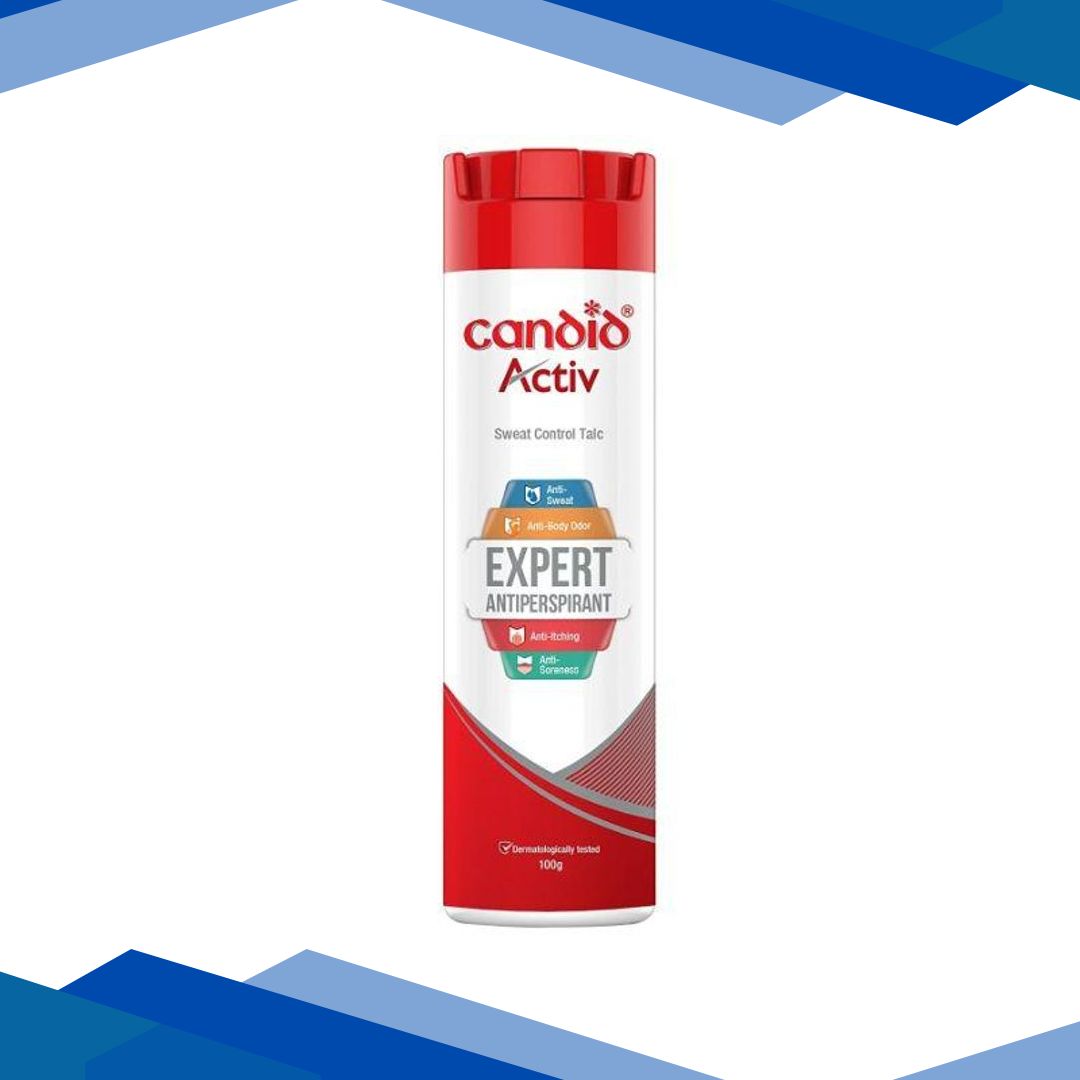 Candid Activ Sweat Control Antiperspirant Talc Powder 100 gm