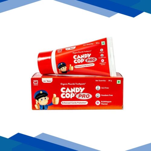 CANDY COP PRO PARABEN FREE BUBBLEGUM FLAVOUR Tooth Paste 50g