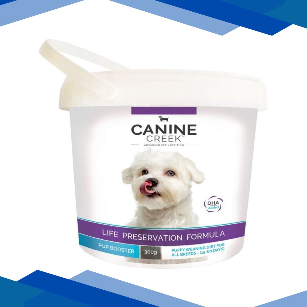 Canine Creek Pup Booster – Puppy Weaning Diet for All Breeds 300 gm