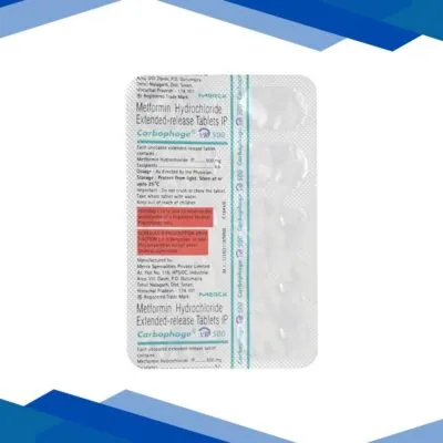 Carbophage XR 500mg Tablet 10’S