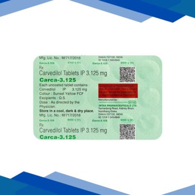 Carca 3.125mg Tablet 15’S