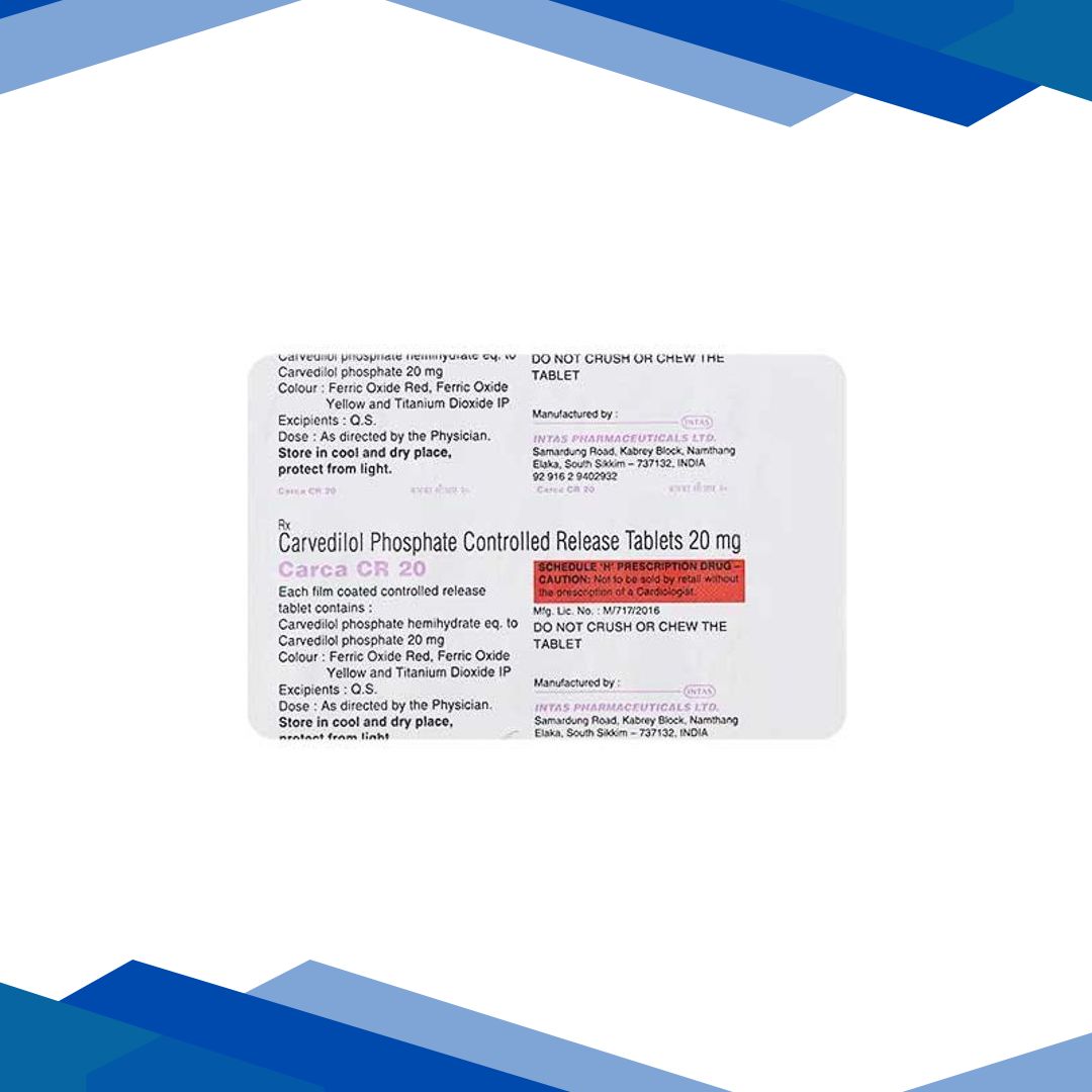 CARCA CR 20mg Tablet 15’s