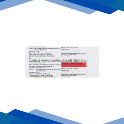 Carca CR 40mg Tablet 10’S