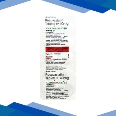Cardirose 40mg Tablet 10’S