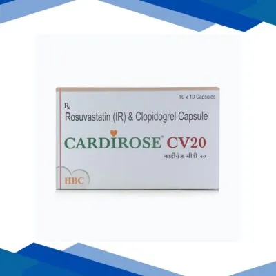 Cardirose CV 20mg Capsule 10’S