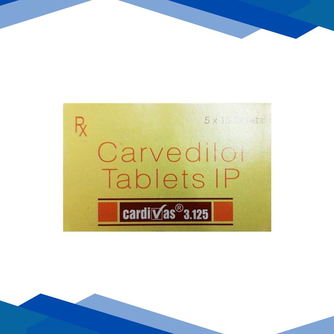 CARDIVAS 3.125 Tablet 15’s
