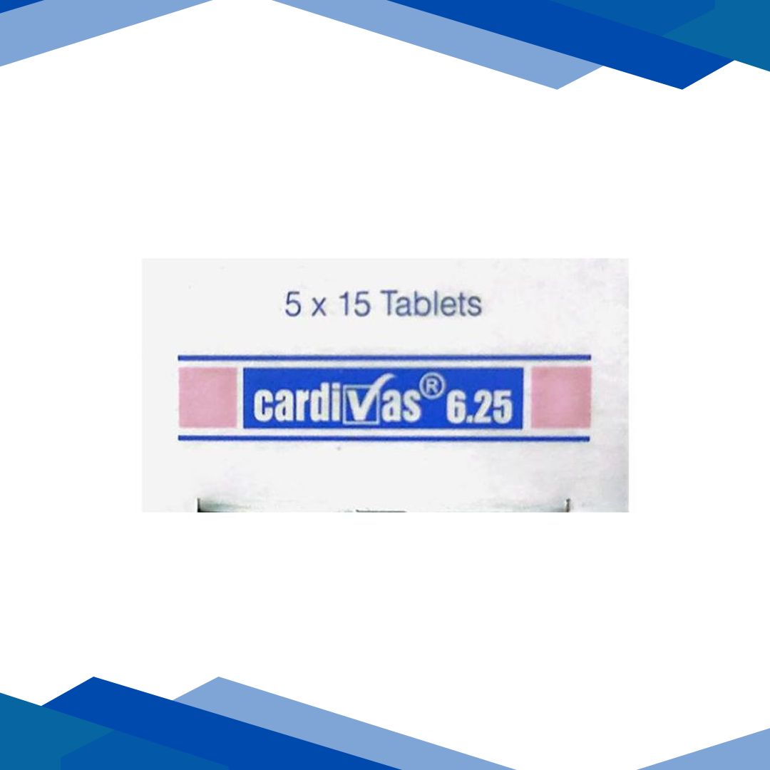 CARDIVAS 6.25 Tablet 15’s
