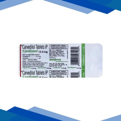 CARDIZEST 12.5mg Tablet 10’s