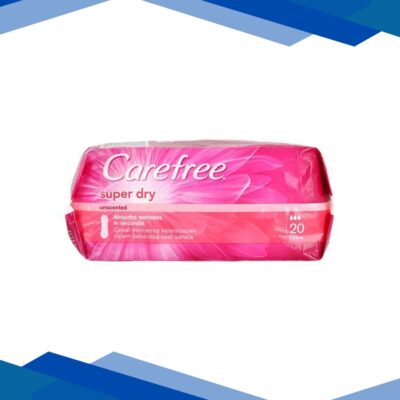 Carefree Super Dry Panty Liners (Regular) 20’s