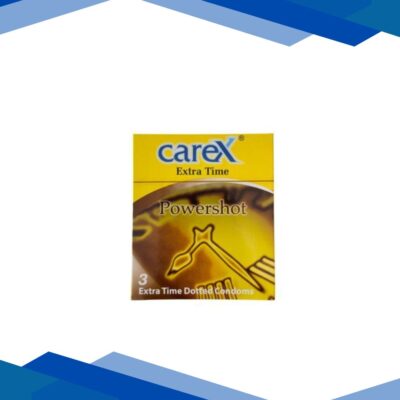 Carex Powershot Condoms 3’s