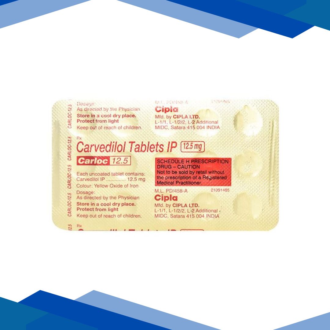 Carloc 12.5mg Tablet 15’S