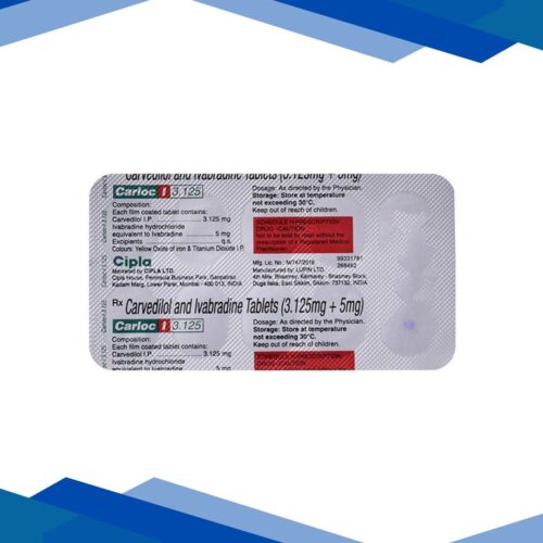 CARLOC I 3.125 Tablet 10’s