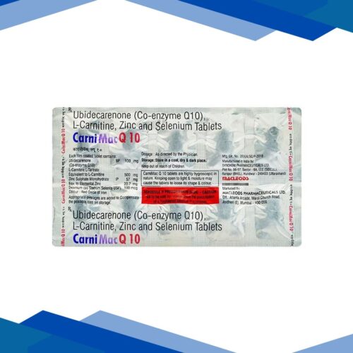 CARNIMAC Q 10 Tablet 10’s
