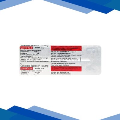 Carvil 12.5mg Tablet 10’S