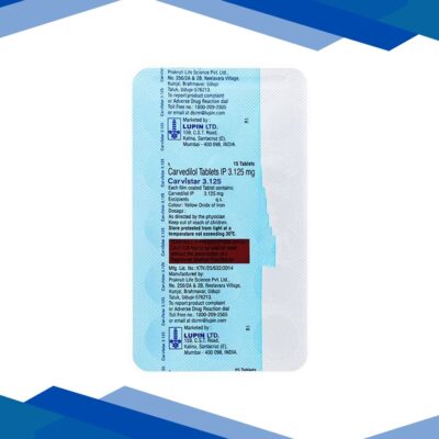 CARVISTAR 3.125 Tablet 15’s