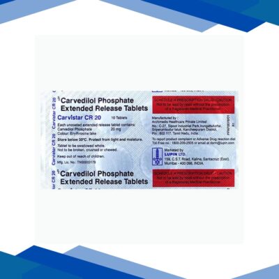 Carvistar CR 20mg Tablet 10’S