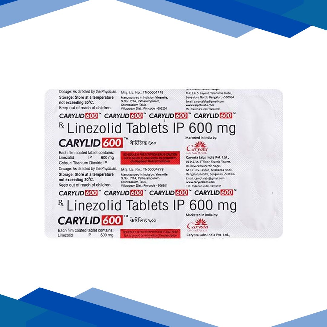 CARYLID 600 Tablet 10’s