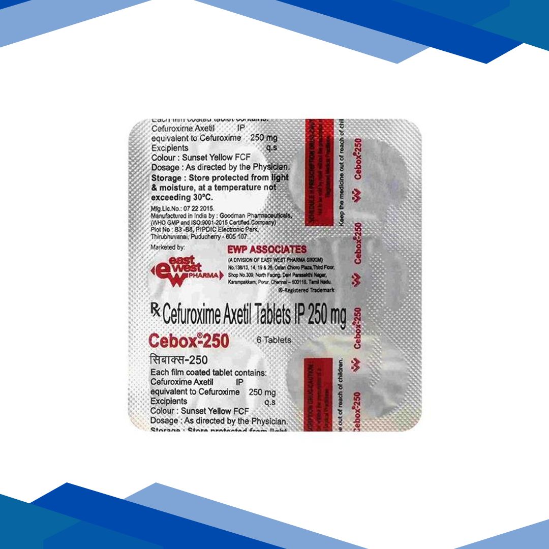 CEBOX 250 Tablet 6’s