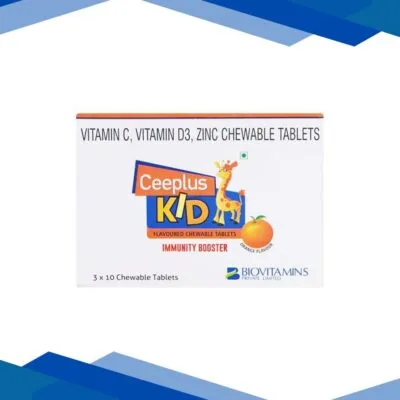 CEEPLUS KID ORANGE FLAVOUR Chewable Tablet 10’s