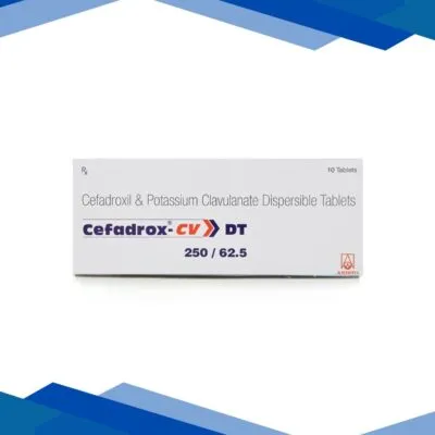 Cefadrox CV DT Tablet 10’S