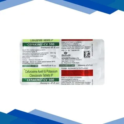 Cefakind CV 500mg Tablet 10’S
