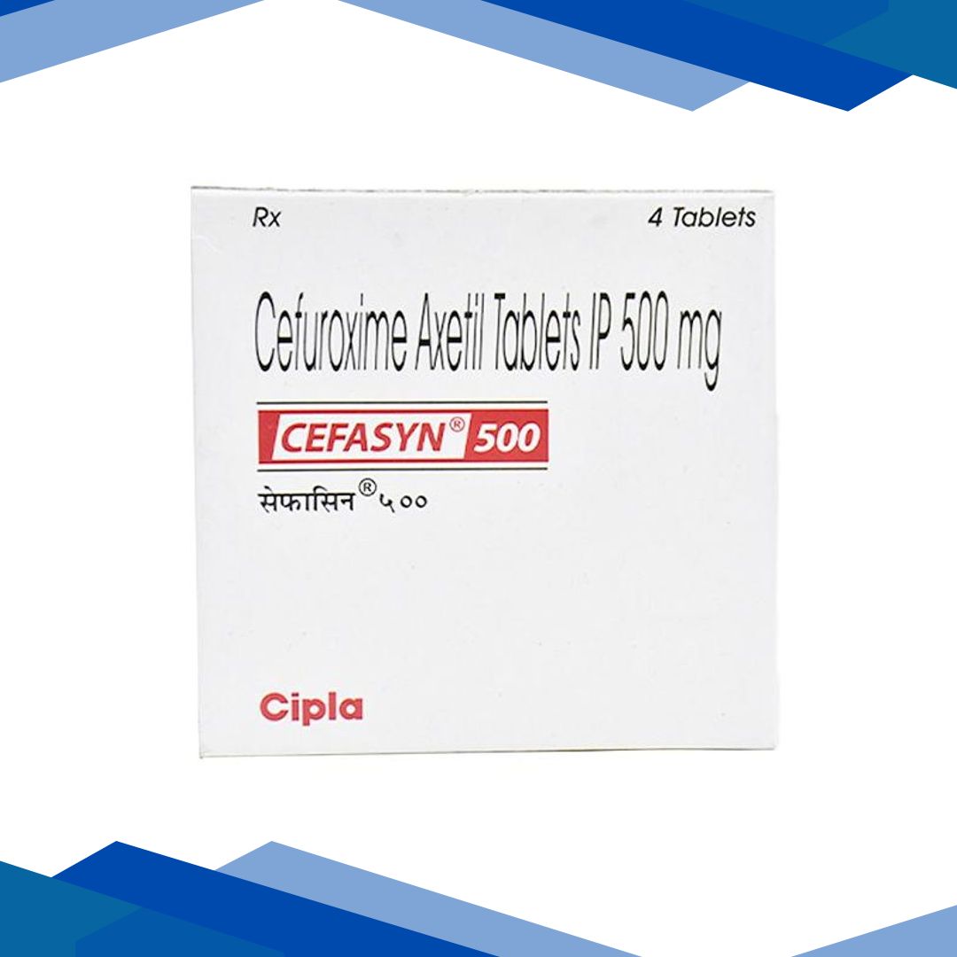 Cefasyn 500mg Tablet 4’S