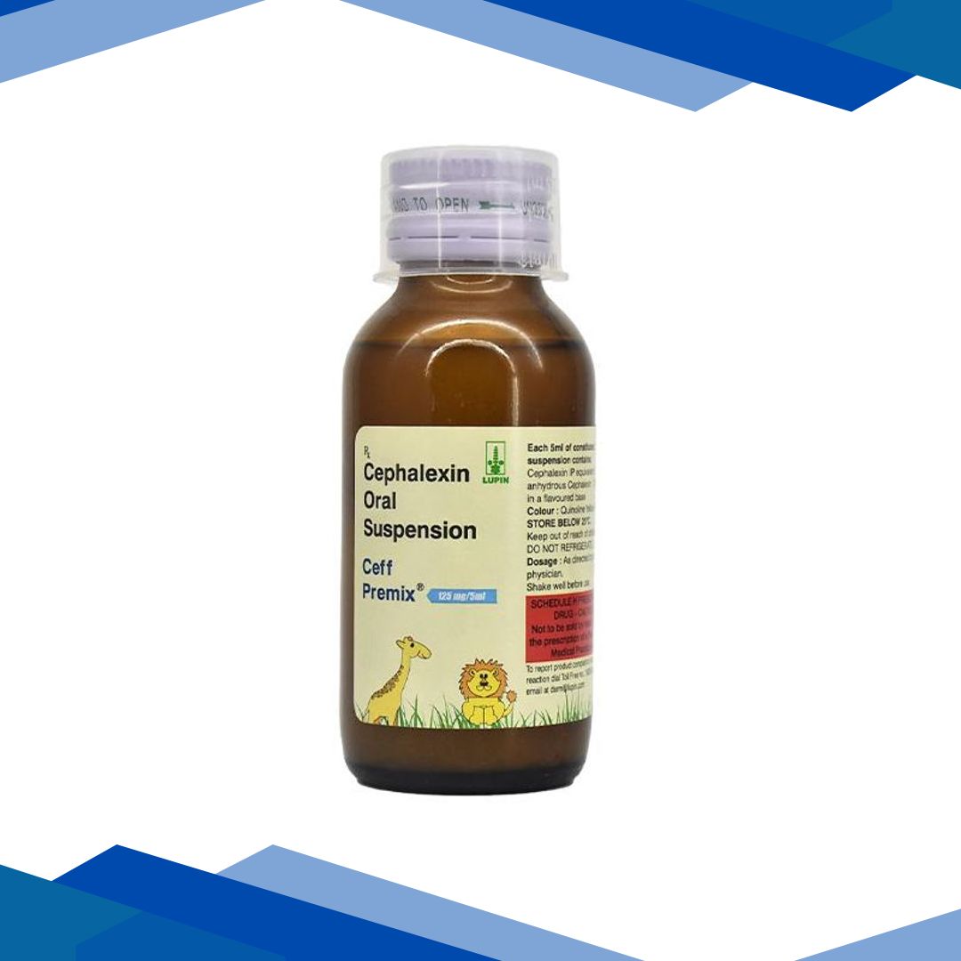 Ceff 125mg Premix Syrup 60ml