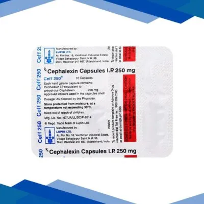 Ceff 250mg Capsule 10’S