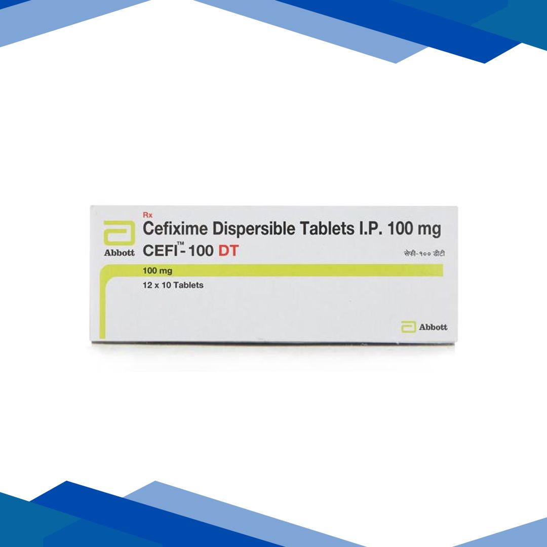 Cefi DT 100mg Tablet 10’S