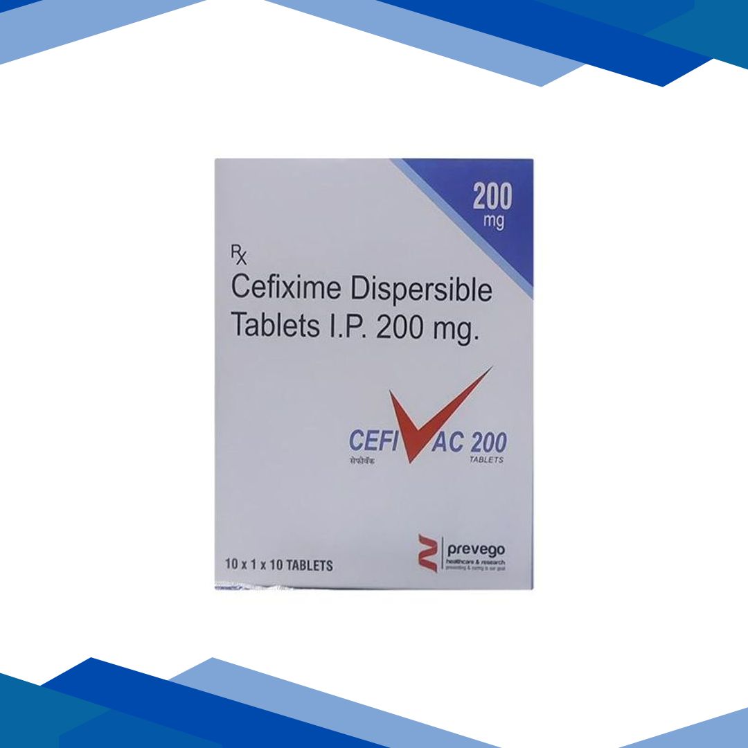 CEFIVAC 200 Dispersible Tablet 10’s