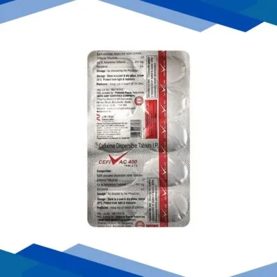 CEFIVAC 400 Dispersible Tablet 10’s
