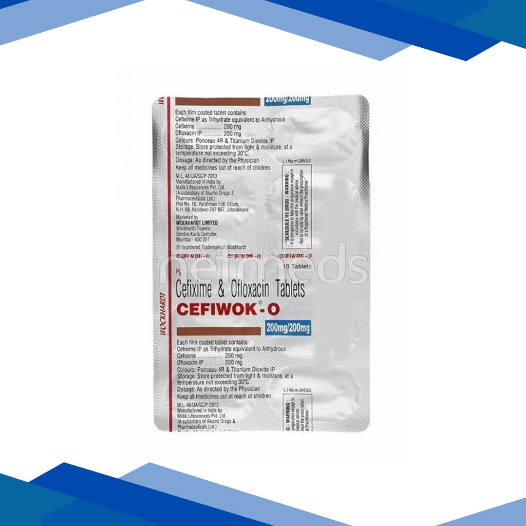 Cefiwok O Tablet 10’S