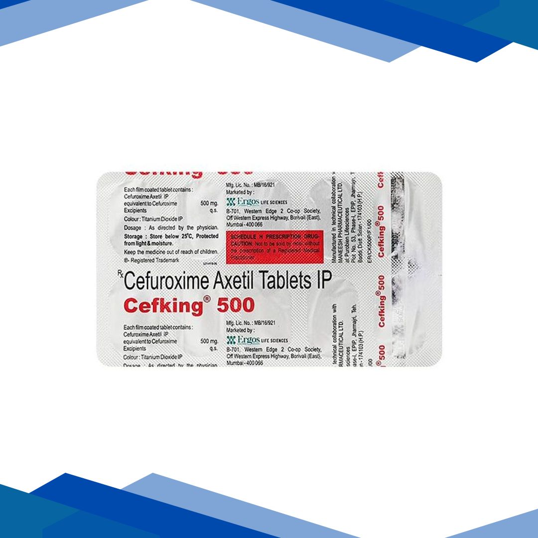 CEFKING 500mg Tablet 10’s