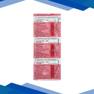Cefolac DT 100mg Tablet 10’S
