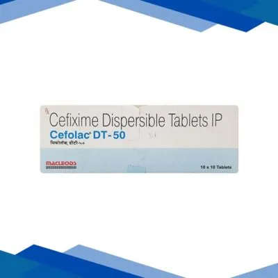 Cefolac DT 50mg Tablet 10’S