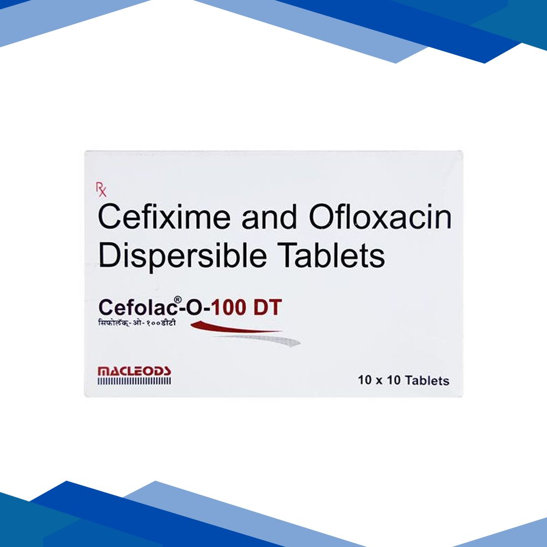 Cefolac O DT 100mg Tablet 10’S