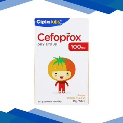 CEFOPROX TANGY ORANGE FLAVOUR 100mg Dry Syrup 30ml