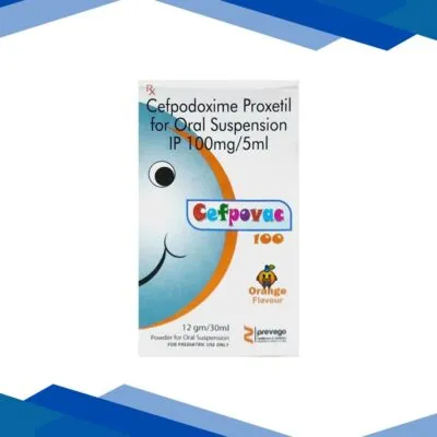 CEFPOVAC 100 ORANGE FLAVOUR Oral Suspension 30ml