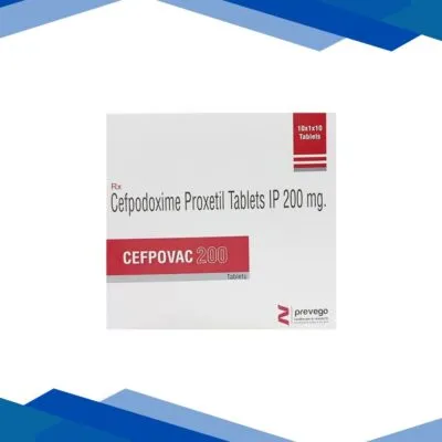 CEFPOVAC 200 Tablet 10’s