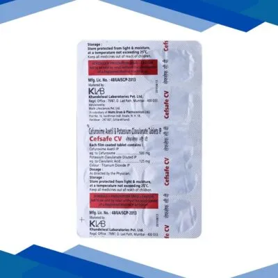 CEFSAFE CV 500 Tablet 10’s