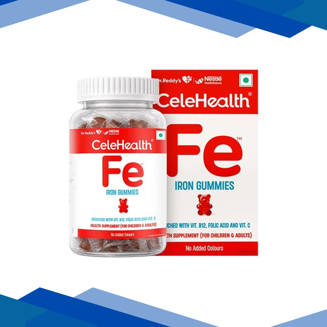 Celehealth Fe Iron Gummies 30’s