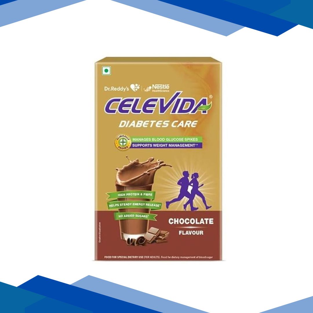 Celevida Diabetes Care Powder – Chocolate Flavour (Refill Pack) 400 g