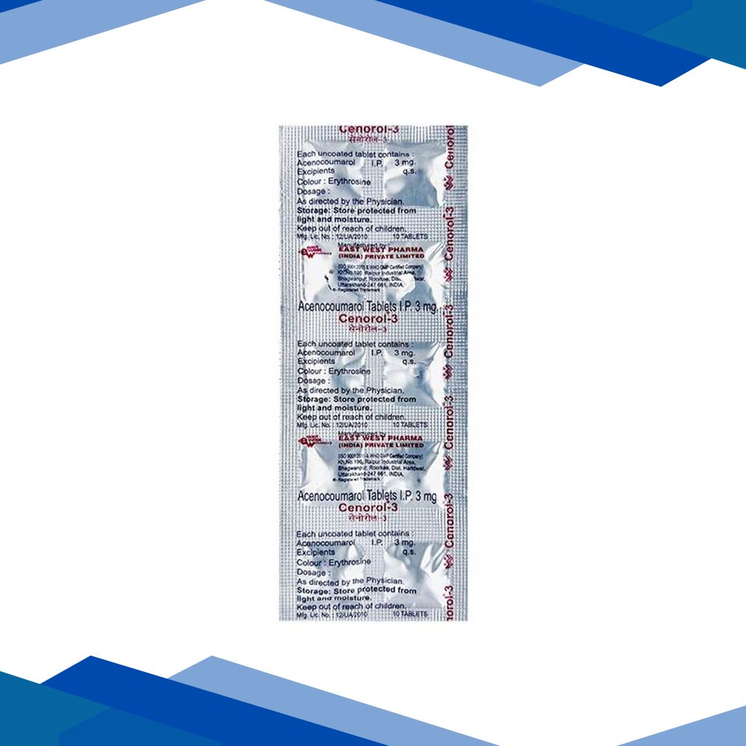Cenorol 3mg Tablet 10’S