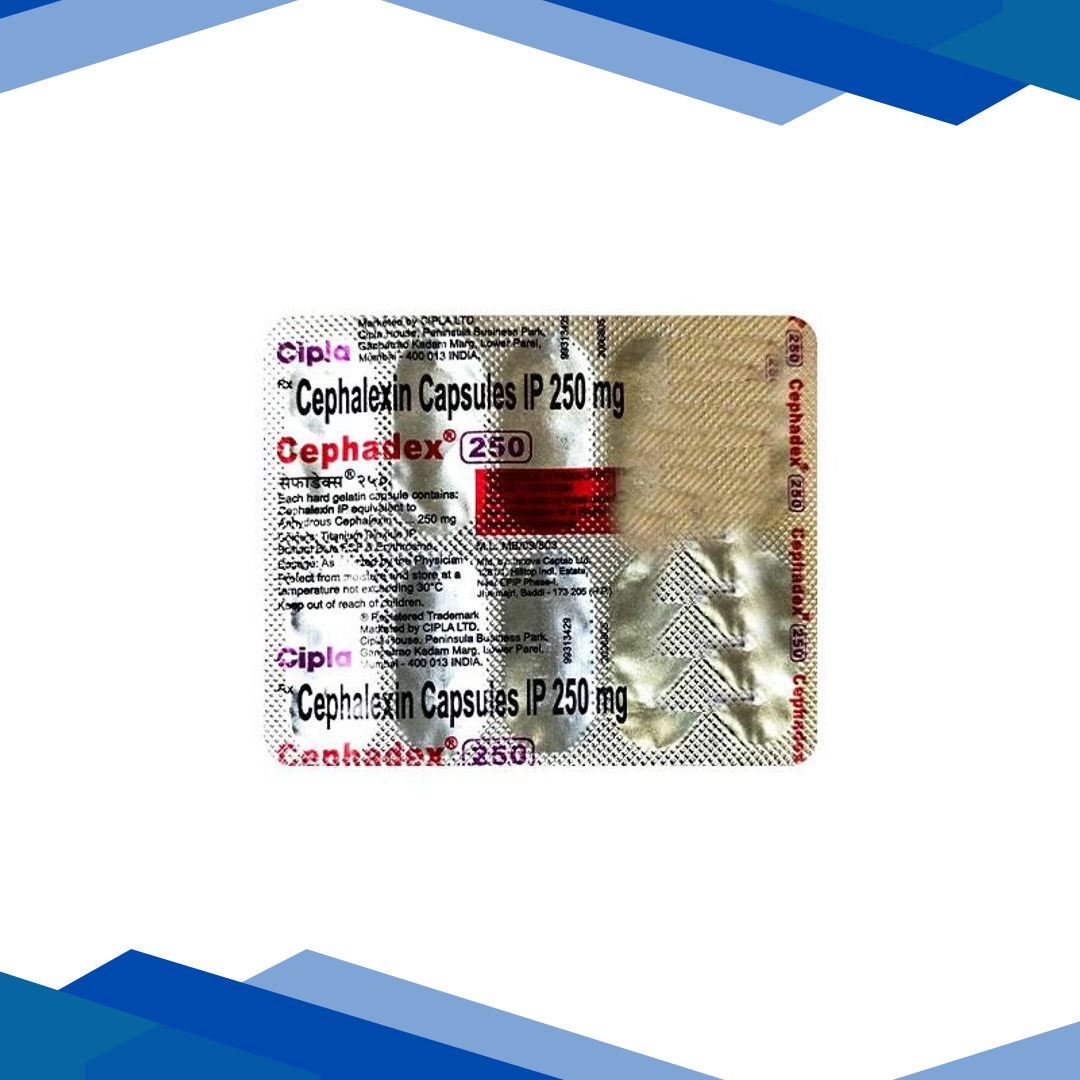 Cephadex 250mg Capsule 10’S