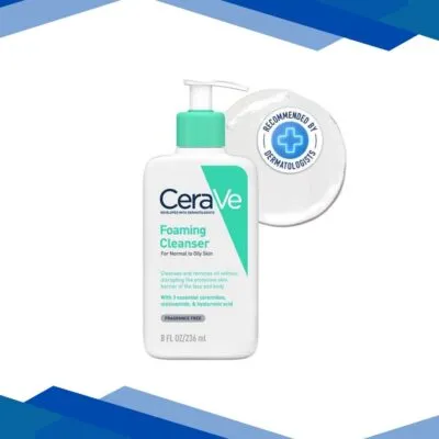 CeraVe Foaming Cleanser For Normal To Oily Skin 236 ml