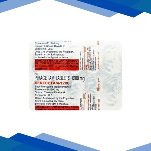 Cerecetam 1.2Gm Tablet 10’S